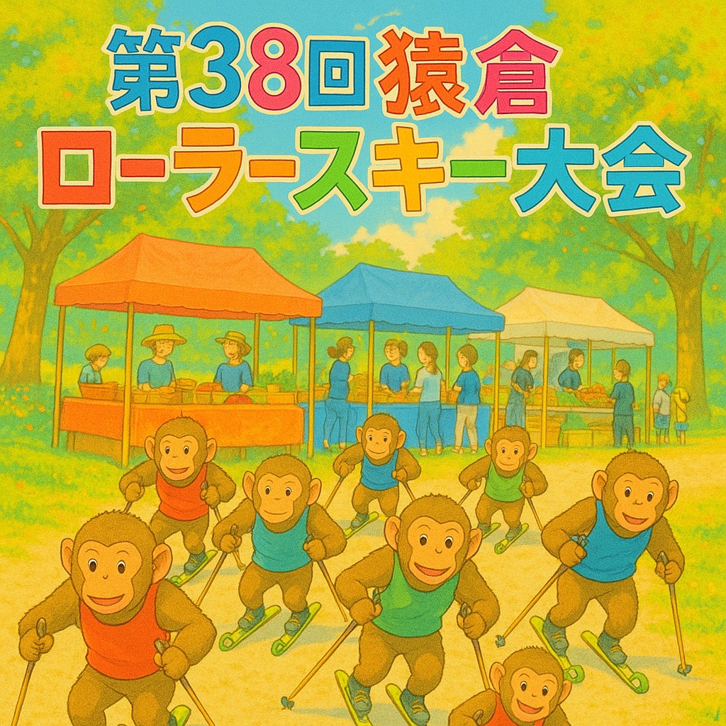 第38回猿倉ローラースキー大会開催決定