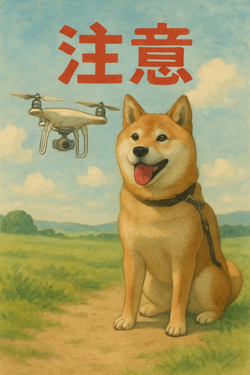 猿倉山森林公園のご利用に関する注意事項（ドローン・ペット）について